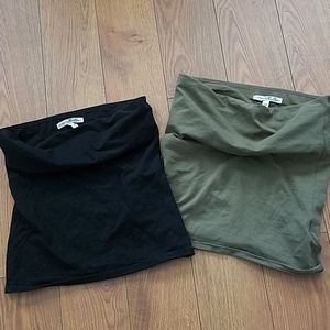 Lot of 2 express tube tops